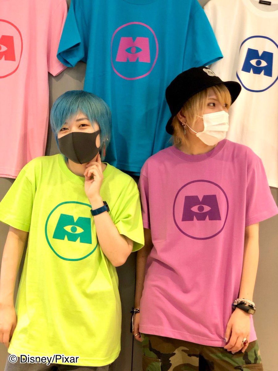 Uzivatel パニカムトーキョー 渋谷店 Na Twitteru お揃いコーデ モンスターズ インク のロゴデザインのカラーtシャツ発売中 カラフルでとっても可愛いので お揃いコーデやグループコーデにおすすめです 渋谷店 03 3477 8146 10 00 21 00 T Co