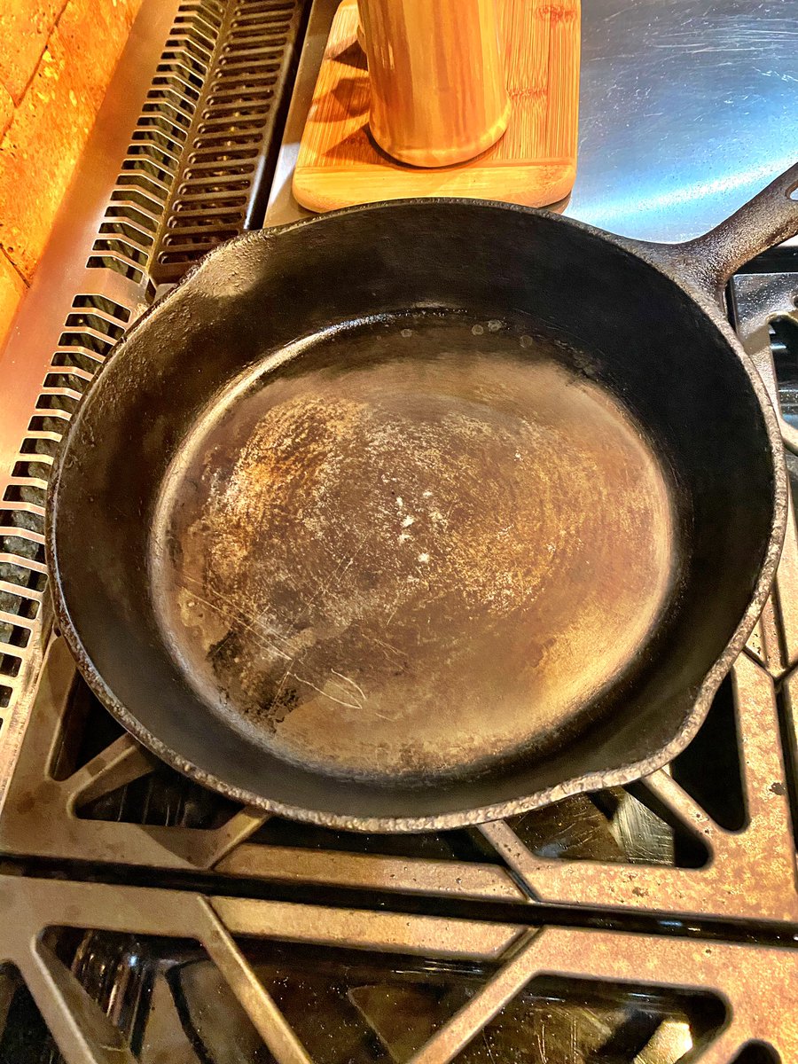 BethMooreLPM's tweet image. Keith Moore has scoured my 40 year old cast iron skillet. Just trying to stay married here, folks.