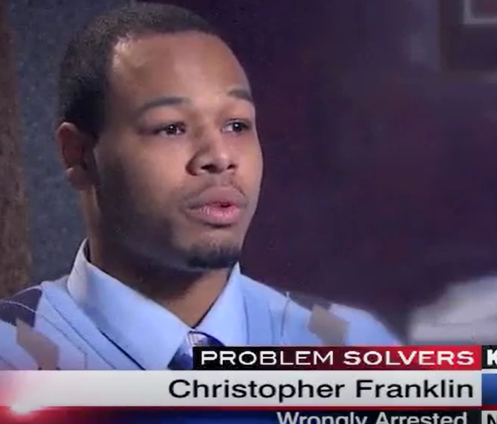 Richardson was sued along w/ the city in 2012 over the wrongful arrest of Josh Lawson and Christopher Franklin in 2010:(3/14)