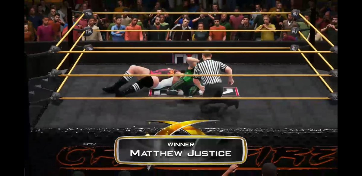 SnakeJusticeCMV's tweet photo. @OfficialCMV_ you'll saw what I did to Guri if that hasnt proved I'm here to compete and win gold then I dont what is it doesnt matter who I face be it for tag gold or singles gold and my shot is still aimed at that zero g belt so whoever has it keep it warm for I'm coming https://t.co/qGWTksKr3W