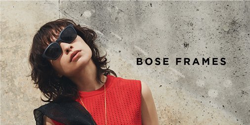 驚きのウェアラブルオーディオ体験を。