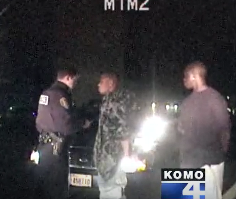 What happened next is disputed. Both parties agree Richardson drew his gun, but he claims the two defied his order to get down and continued walking toward him.They say they both got on the ground immediately.(6/14)