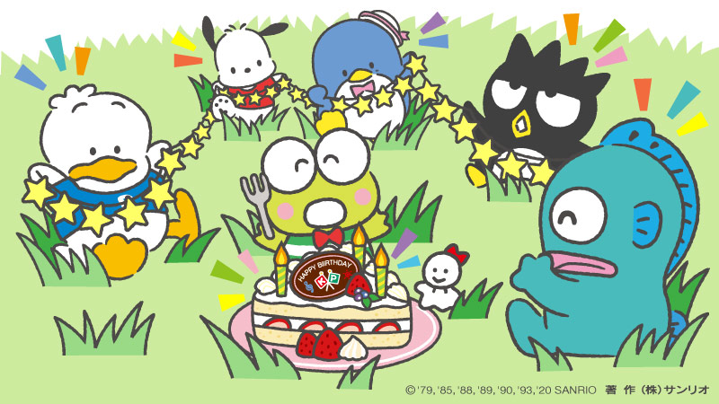 food cake no humans fork bird grass star (symbol)  illustration images