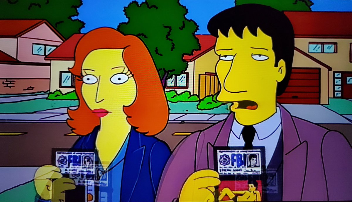 CatherineGlins2's tweet photo. Making use of my Disney+ subscription #TheSpringfieldFiles https://t.co/Sa1oGs90wc