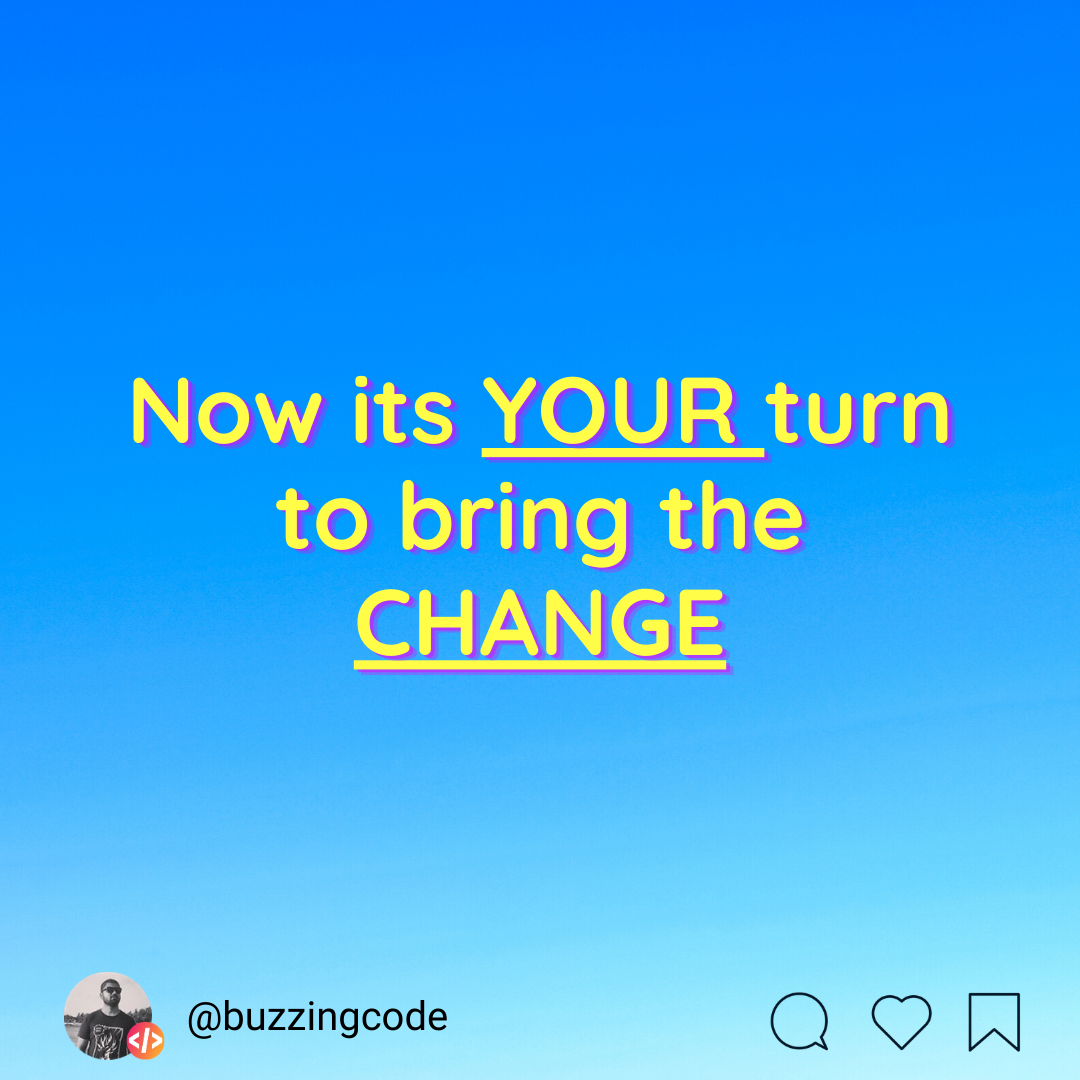 buzzingcode's tweet photo. ** Now it's your turn to bring the CHANGE  **
.
.
#UI #UX  #businesssuccess #designmotivation #designinspiration #uxquote #motivation #motivationalquote #motivations #inspiringquotes #motivationalwords #bestquotes #like4like #entrepreneur #lifegoals #buzzingcode https://t.co/bQW0BlQepM