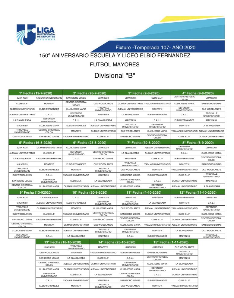 Desde el 1947 somos el Club Atlético Yaguarí, no Yaguarí Universitario. Conocer el nombre de uno de los cuadros con más historia de la Liga parece lo de menos. <a href="/LUD_Oficial/">Liga Universitaria de Deportes</a>