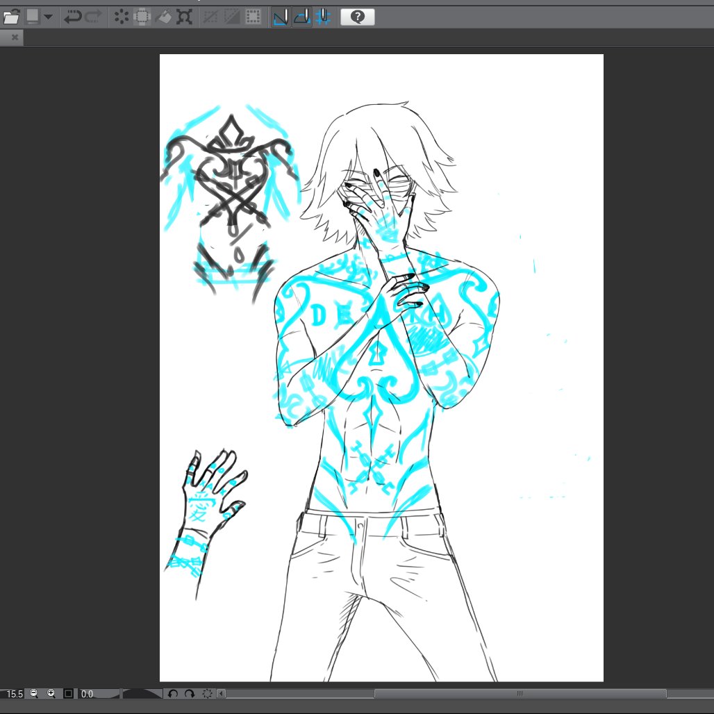 #BrokenChainsWT
#Wip I'm really bad at desinging tattoos
Read the last chapter here!! https://t.co/a3tg7Z3Ro8
Made with @clip_celsys
#drawing #anime #webtoon #CLIPSTUDIOPAINT #Shonen #manga
#漫画 #週刊少年ジャンプ @webtoon
@webtooncanvas https://t.co/GzepVzCTqF