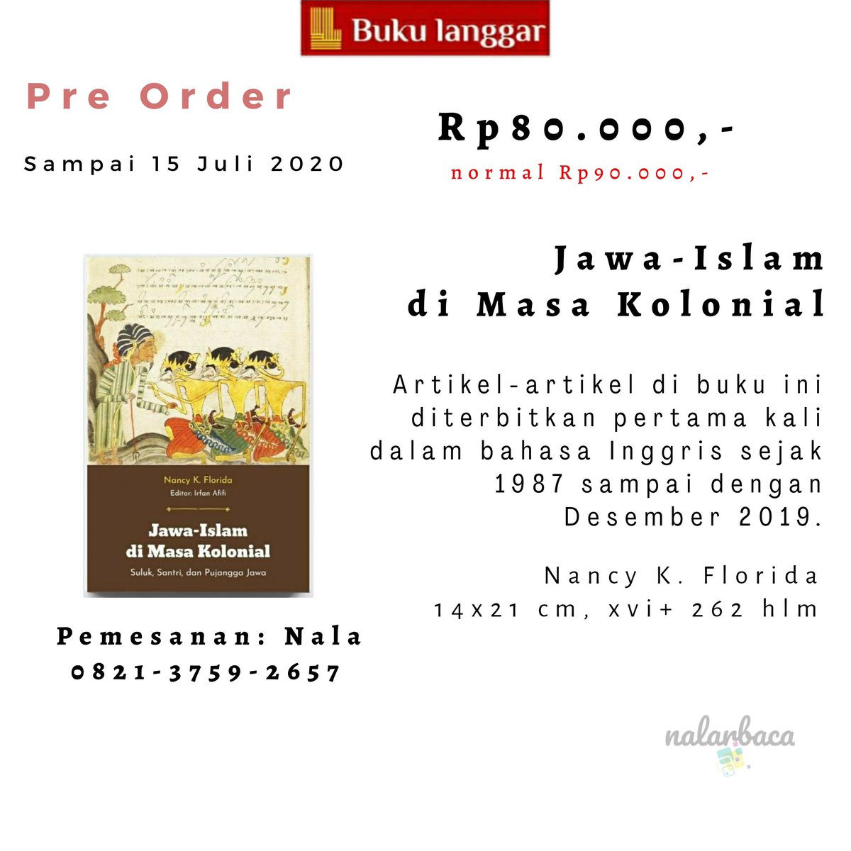 Buku bagus, sayang kalau tidak dimiliki ...