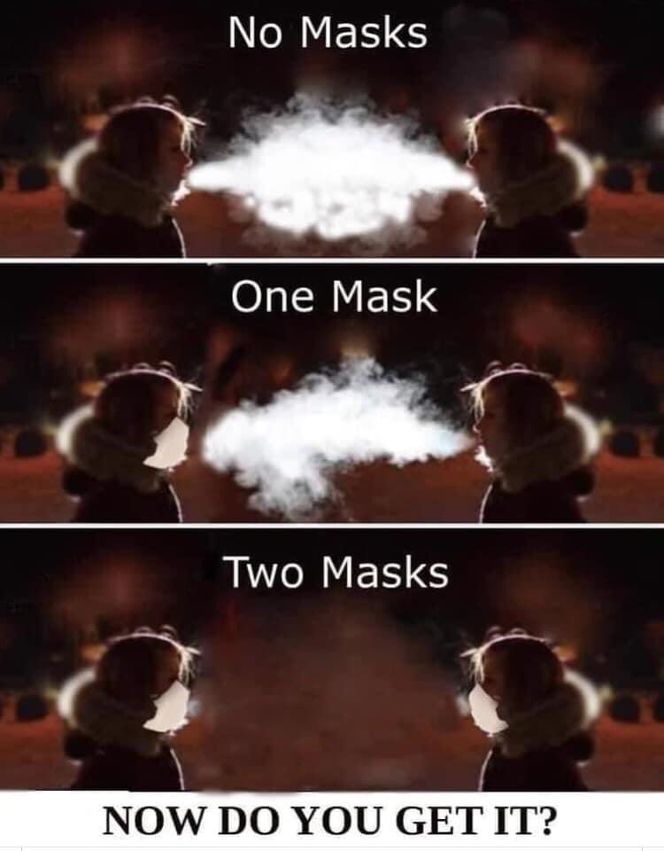 Can it be any simpler than this?
#MaskUp #Masks4All #coronavirus #COVID19 #Airborne #selfcare #BeatCOVID19 #HealthAndWellness #Safety #Humanity