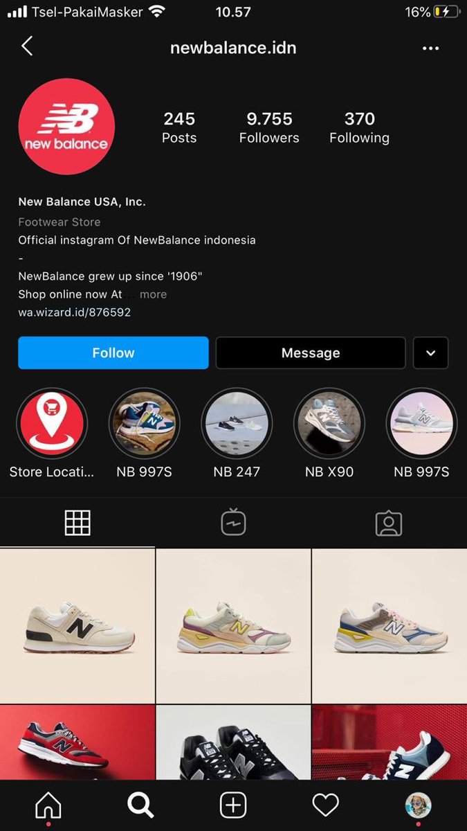 Jadi pagi ini teman kantor cerita dia ketipu sama akun yang ngakunya official @NewBalanceIndo. Kena 500K.
Tolong bantuannya kak @SoundOfYogi @glrhn @AmbarwatiRexy untuk di RT supaya agar tidak terjadi ke netizen lain. Bisa tolong bantu report juga akun IGnya Terima kasih! https://t.co/LuPKOpAxaM
