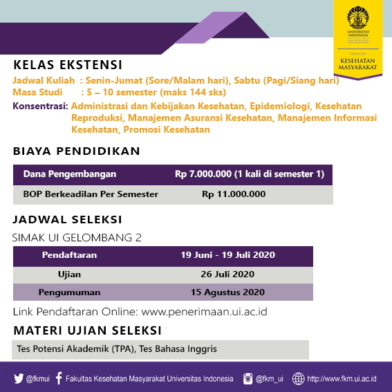 Fkm Ui On Twitter 2 Prodi Sarjana Gizi Program Sarjana Kedua Yang Ada Di Fkm Ui Dengan Info Sebagai Berikut Fkm Ui On Twitter 2 Prodi Sarjana Gizi Program Sarjana Kedua Yang Ada Di Fkm Ui Dengan Info Sebagai Berikut