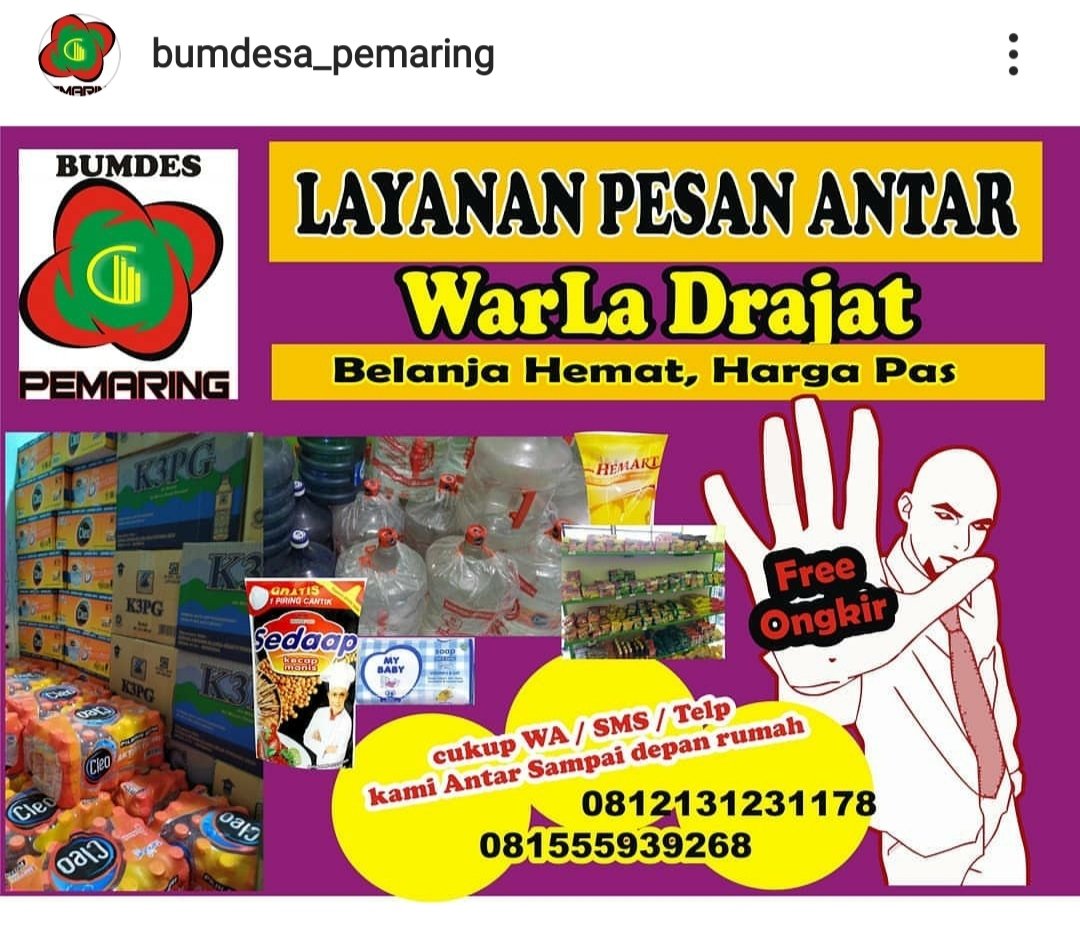 kadrajat's tweet photo. #BerkhidmatUntukDesa
#tppikecPaciran
#tppilamongan
#tppijawatimur
INOVASI BUMDES DITENGAH COVID 19
@jokowi
@halimiskandarnu
@anwsanusi
@malik_haramain
@imansyukri
@taufikmadjid71
@fachrilabalado
@azzameldzikrie
@ahmad_dewanto
@kpw4jatim
@WanutSusisno1 https://t.co/bJ9tQmPTgv