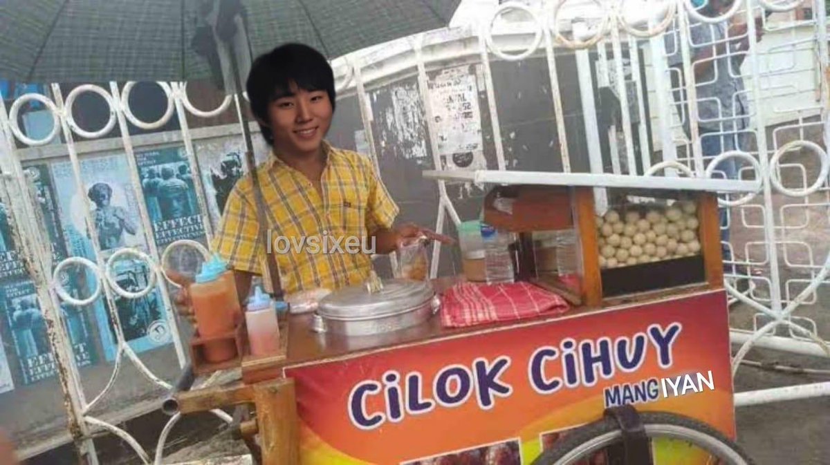 bapakbrian's tweet photo. Bro, do you want some cilok? 

@Jae_Day6 
#THANKYOUFOR1MILONPACMAN https://t.co/cxaqYQHSH7