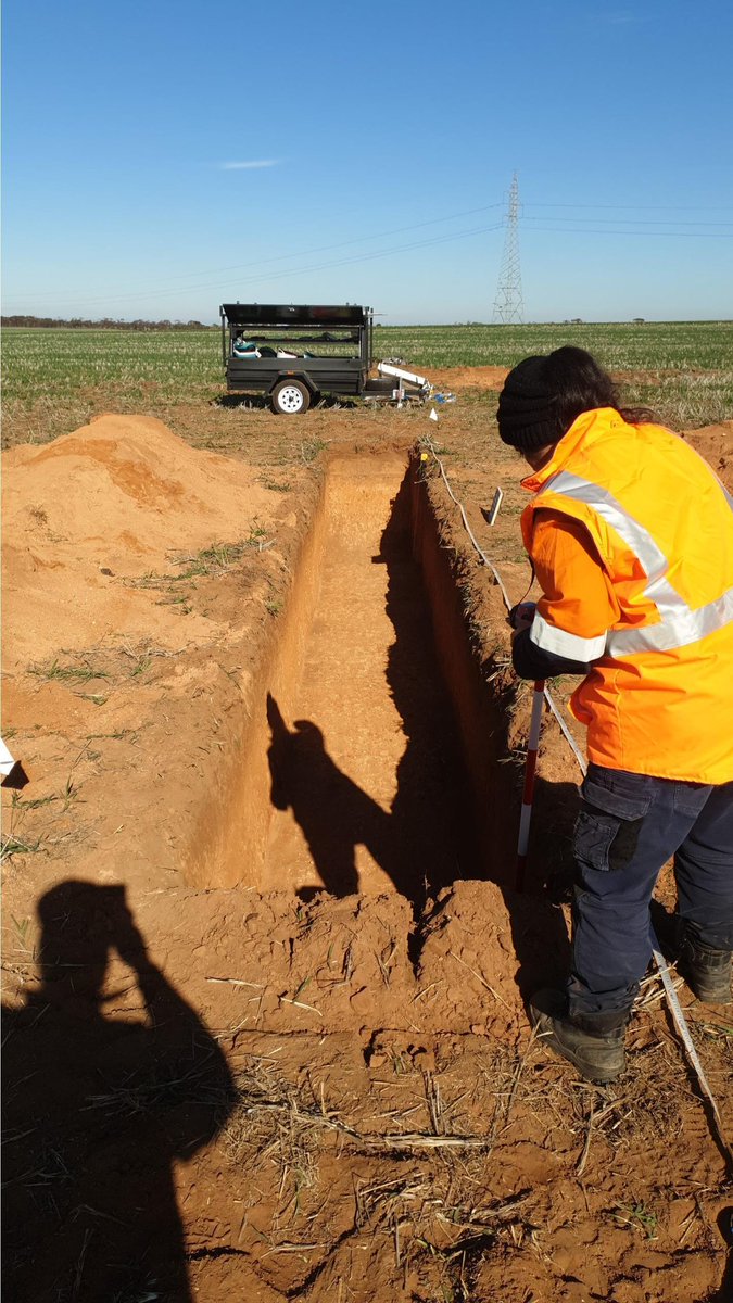 AustralArchaeo1's tweet image. Test pit excavation in Western Victoria 
#FieldworkFriday #testpit #excavation #archaeology #australia