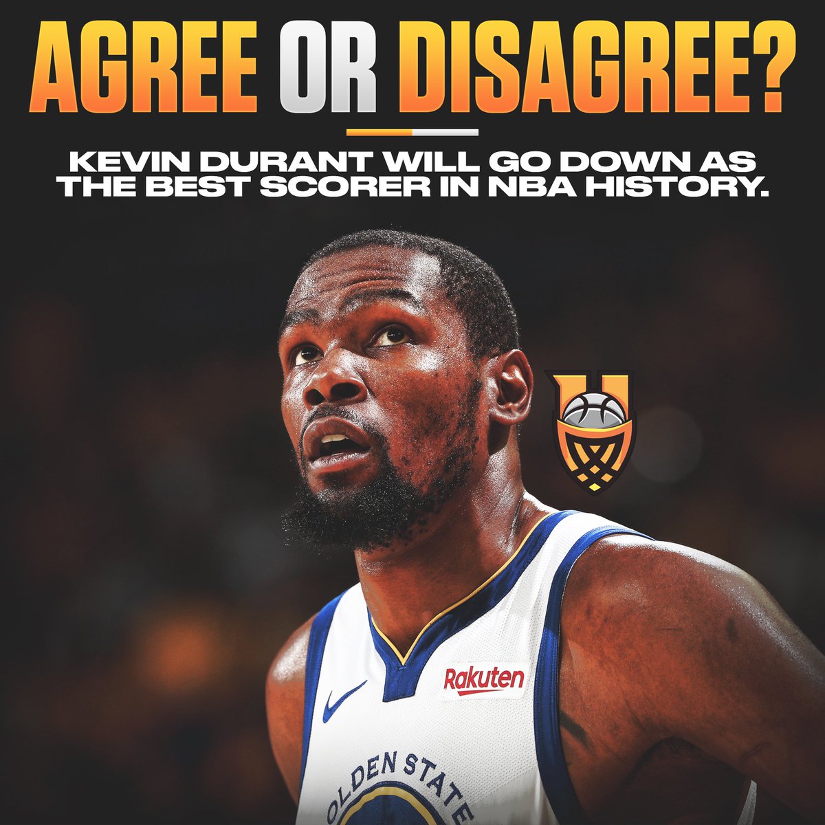 Agree or Disagree: Kevin Durant will go down as the best scorer in NBA History.