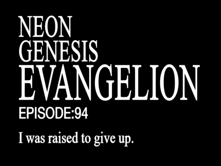SEE_PENGUINDRUM's tweet photo. Neon Genesis Evangelion titles except they have been created by quotes from Seinfeld https://t.co/c7ZACbP15C