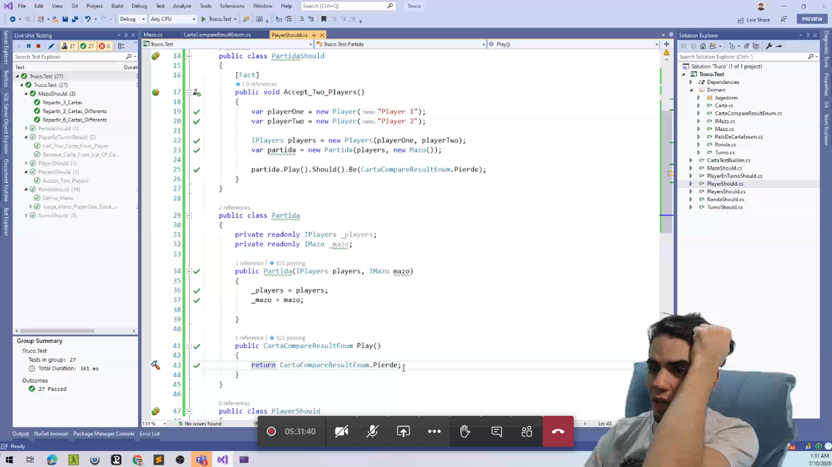 NetBaires's tweet photo. Y vamos 5 horas de puro #truco y #dotnetcore 🙌🙌🙌
.
@germankuber #netbaires #developers #codenight https://t.co/JU4ULtPTHV