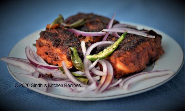 Pepper2Salt_com's tweet photo. Salmon Pan Fry   A pan fry recipe with salmon, with rich south Indian style masala blend, that can go as a starter or side dish in to Indian meal menu. https://t.co/0stEraFIG6 #mallufood #mallufoodie #salmon #keralafoodie https://t.co/7ZdZYfizss