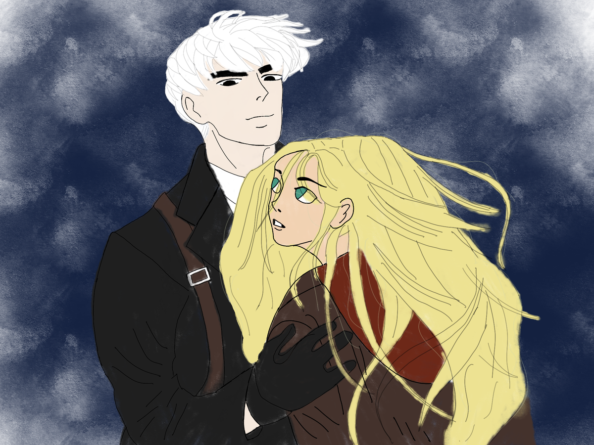 wannabemonalisa's tweet photo. soooo I finally came around doing these two cuties! Who knew an android could be so handsome? Certainly not me. #fanart #webtoon #inthebleakmidwinter https://t.co/NKEJPc3JBj