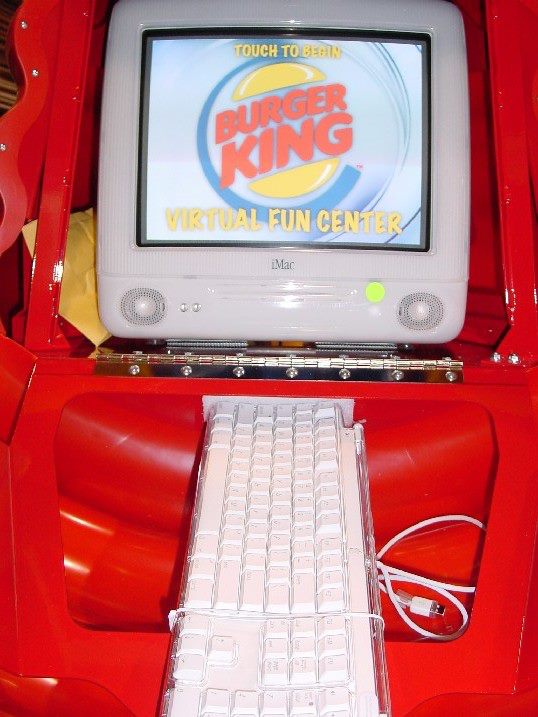 Ax Krieger S Big Moves The Vfc Kiosk Had Several Revisions But The Hardware Was Always The Same A Rare Imac G3 Touchscreen Variant Running The Same Software Across All