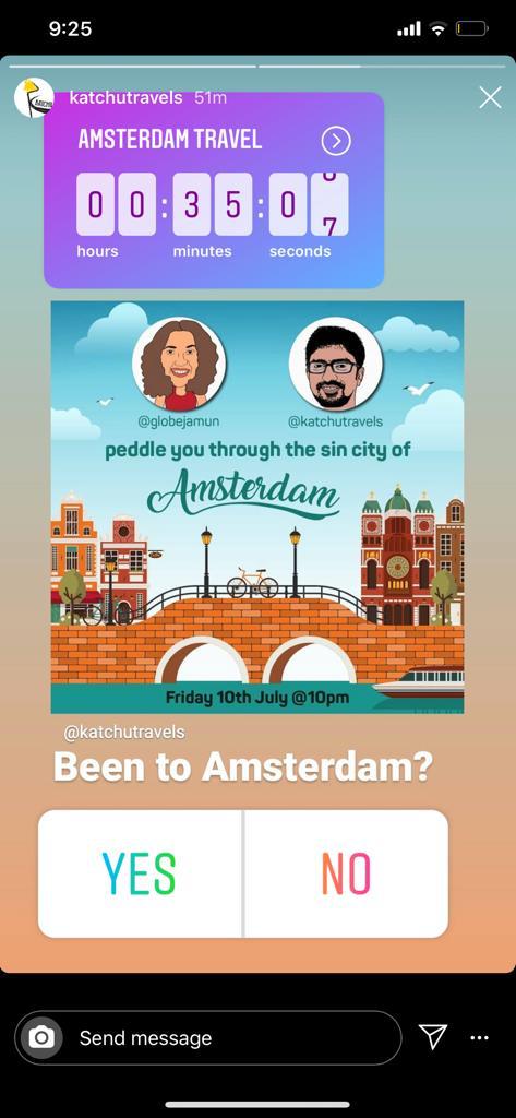 Katchutravels's tweet photo. Today we talk on Amsterdam. Are you coming? https://t.co/KoAgSrN5KN