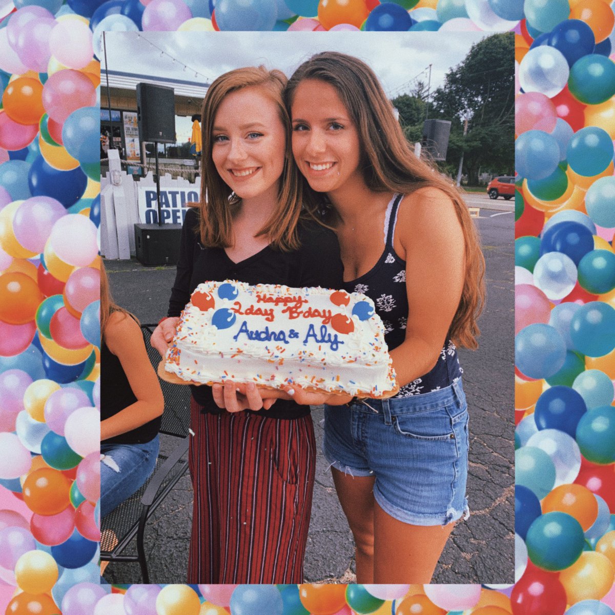 audramllr's tweet photo. HAPPY 2 DAY BDAY TO THE LOML @alexisfederici 😍😍😍 (officially 2 day bday in erie pa) can’t believe i’m not home to celebrate with you, but hope your day is full of not being at wendy’s, emo music, hall &amp; oats, &amp; OC mems. i love u 🖤 https://t.co/syPKxTK6A0