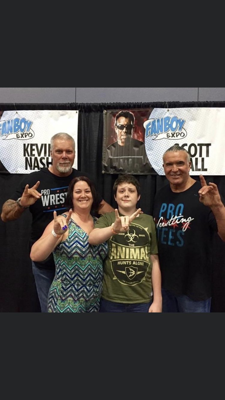  happy birthday Kevin Nash! Hope your birthday is too sweet!                   