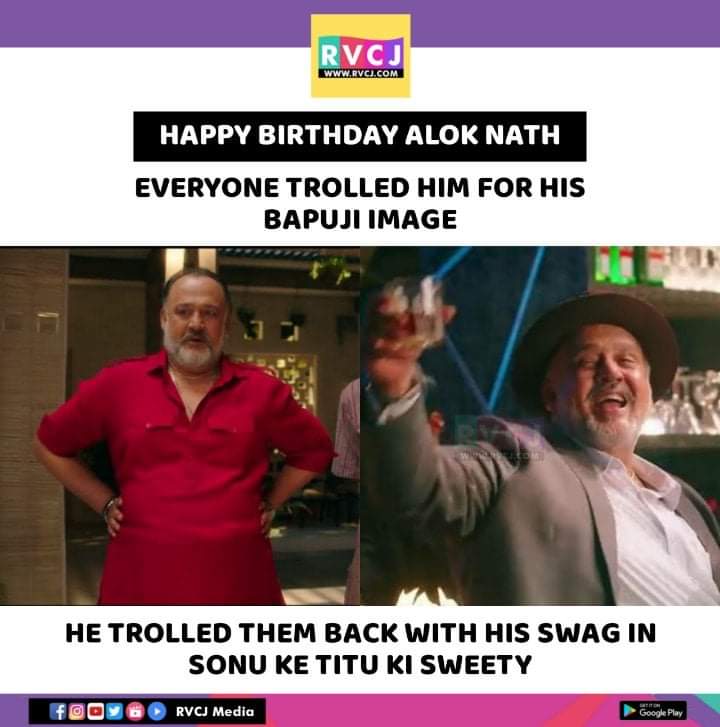 Happy Birthday Alok Nath!       