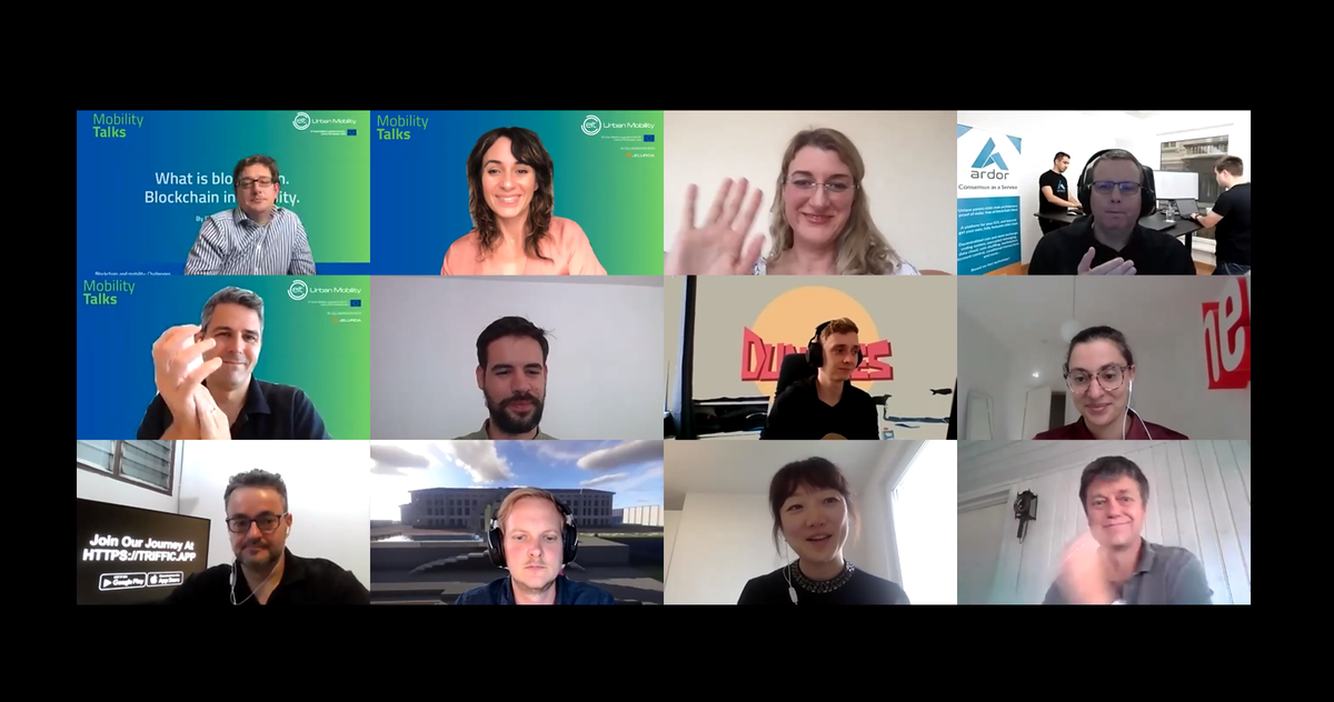 veronicatorras's tweet photo. It was great to host such a fantastic event about #blockchain in #mobility. Thanks to all the participants! @EITUrbanMob @Jelurida Fredrik Hänell @philippsandner @MariaMinaricova @lioryaffe @ChainGOTech @trifficworld @ChangersCom #Cycle4Value #Ride2Park #BorderX @daserse 👏 https://t.co/FN0pQ9wq4g