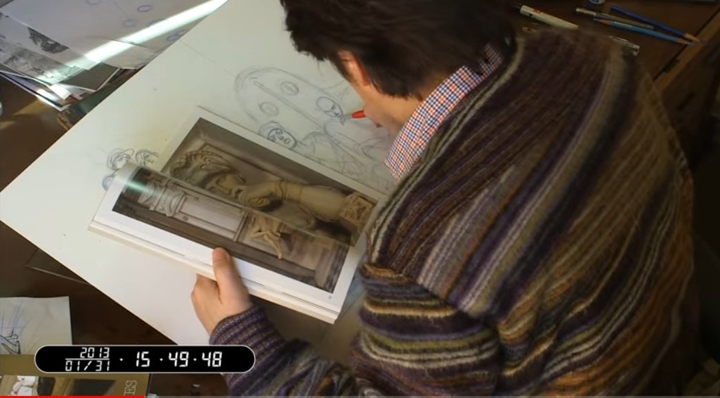 bouncyclown's tweet photo. Stuck up artist: UsInG REFEreNcEs Is CheaTInG

Araki the chad: https://t.co/XbFUEgW584