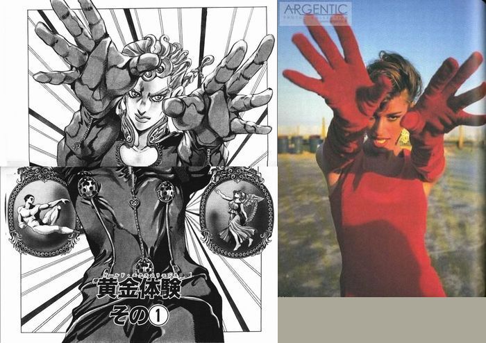 bouncyclown's tweet photo. Stuck up artist: UsInG REFEreNcEs Is CheaTInG

Araki the chad: https://t.co/XbFUEgW584
