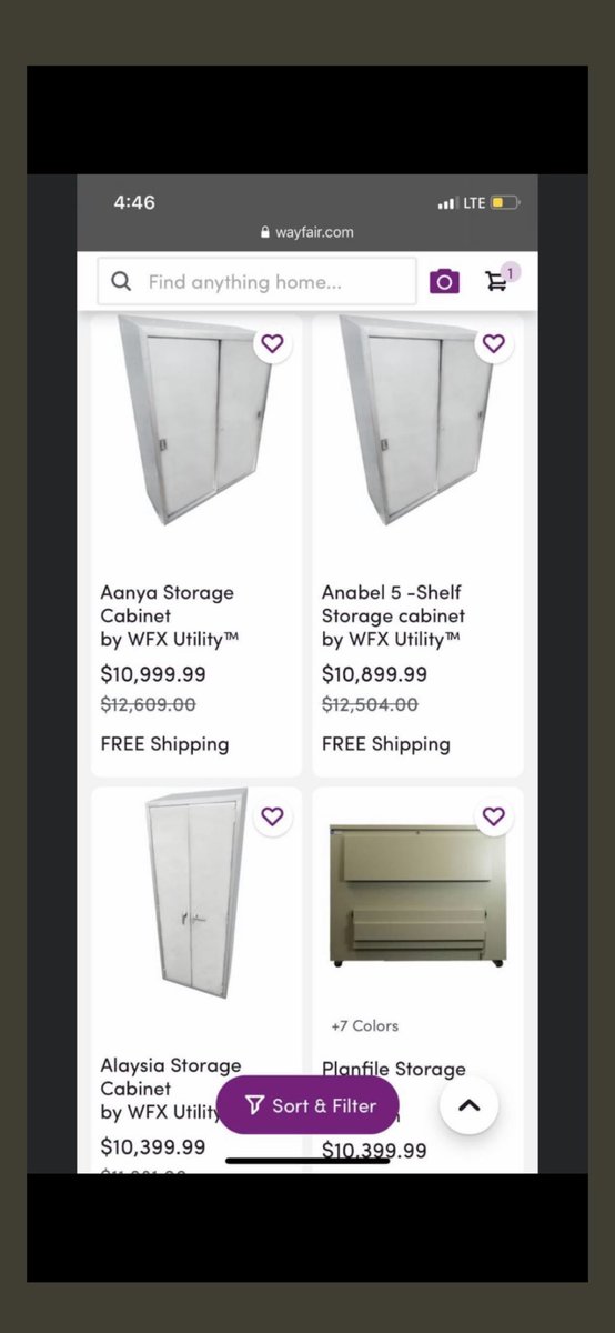 These items are WAY too overpriced. You can find these exact cabinets for like $400-600. Not to mention them being girl names ?