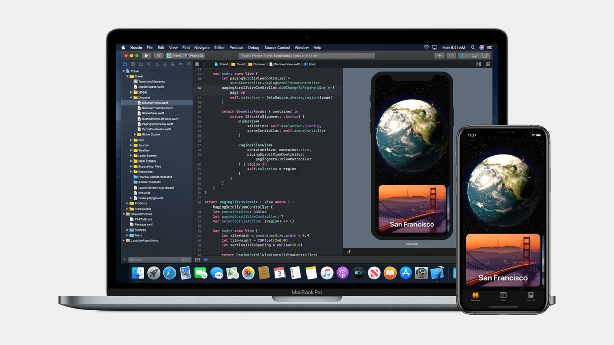 StepFor40691082's tweet image. &quot;Xcode is an integrated development environment for macOS containing a suite of software development tools developed by Apple for developing software for macOS, iOS, iPadOS, watchOS, and tvOS&quot;.
#DEVELOPMENT
#MAC_OS
#SOFTWARE_DEVELOPMENT
#APPLE
#IPAD_OS
#STEPFORWARD