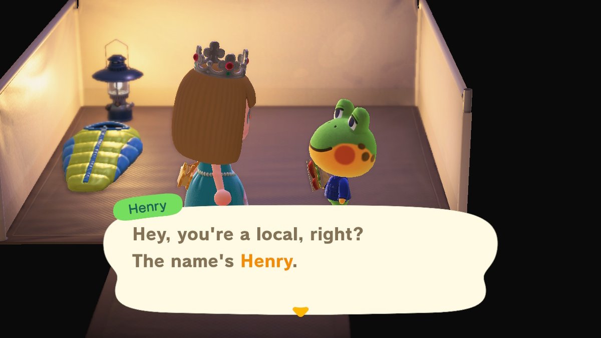 kreymer7's tweet photo. hello #henry the froggy! #AnimalCrossing #ACNH #NintendoSwitch https://t.co/rIVArF9RkA
