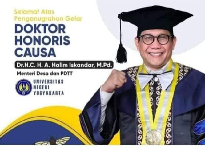 Jusak19's tweet photo. TPPI Minahasa Selatan, Sulut menyampaikan Selamat kpd Gus Menteri H.A. Halim Iskandar, M. Pd selaku MenDes PDTT atas Anugrah Kehormatan Doktor Honoris Causa, #BerkhidmatUntukDesa 
@jokowi @halimiskandarnu @taufikmadjid71 @anwsanusi @fachrilabalado @tppkemendes https://t.co/5L3DZQimfQ