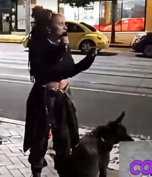 CortanaV's tweet photo. Quit listening to this woman and her pals. Get the fucking microphone away from her. She is working with SPD and the city. #seattleprotestcomms #seattle #seattleprotests #seattleprotest https://t.co/GWeVtC8TCg