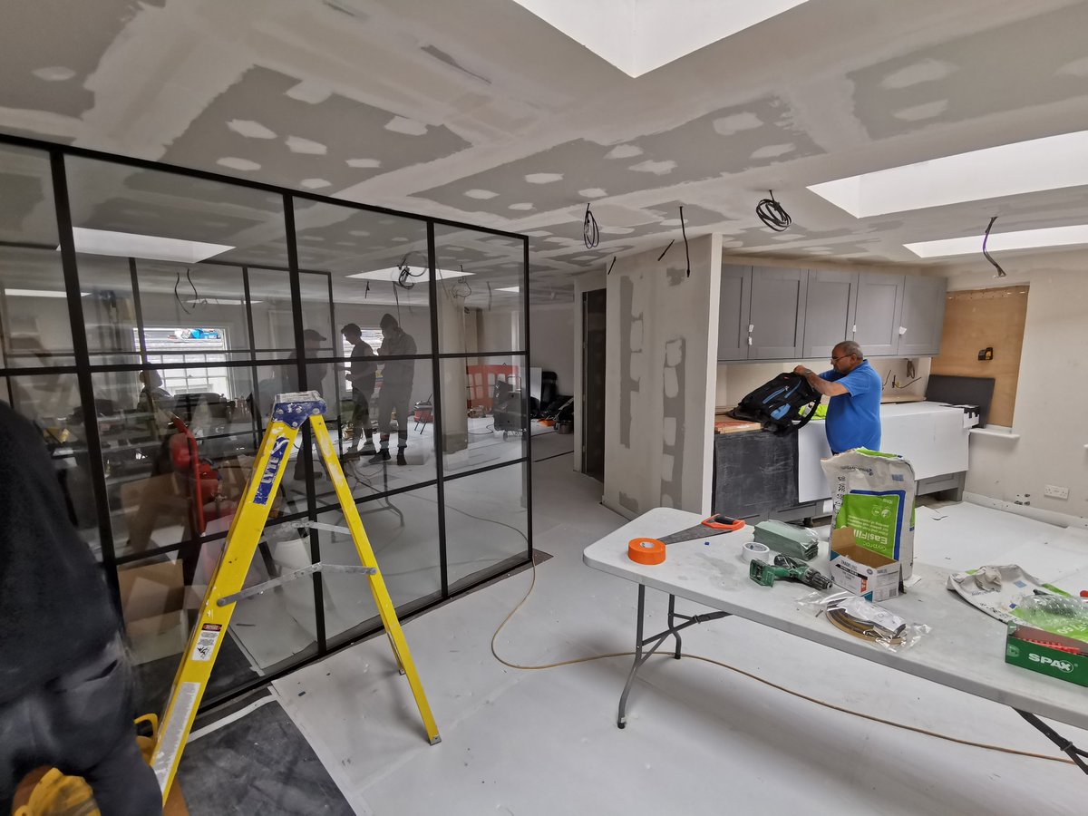 Full steam ahead with the refurbishment at our new office address in Chapel Street, Guildford. All mod cons but with a 'tip of the hat' to the buildings historic past. Move date - end of the month!