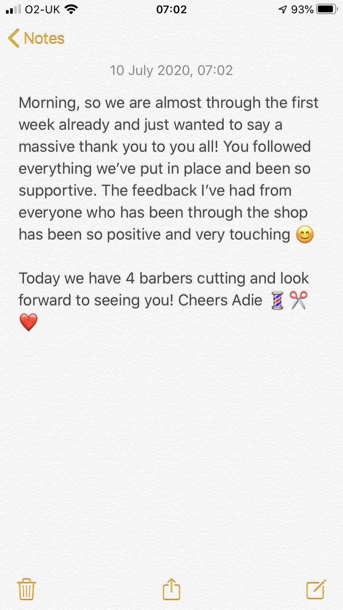 AdiesBarbers's tweet photo. A massive thank you to you all 💈✂️❤️ https://t.co/OV8toDTmsO