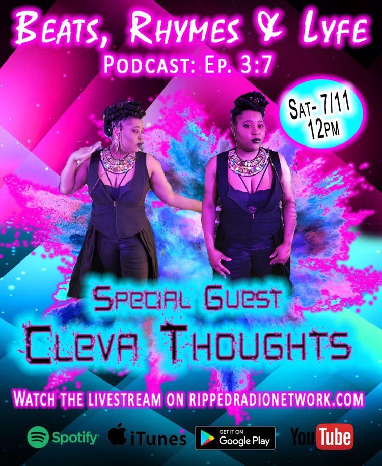Cleva_Thoughts's tweet photo. Iβm coming through @RippedRadio w/ #BeatsRhymesandLife podcast we gon chop it down! This Saturday 7/11 12pm #dmvradio #hiphop https://t.co/V8Jv0MfKQV
https://t.co/uz0JfXCHnu https://t.co/u6hj8CtFCi
