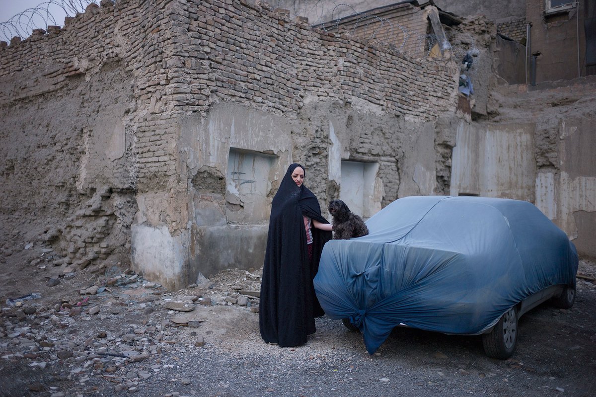 Tahmineh Monzavi is another young Iranian photographer and filmmaker who chooses to show the social contradictions in Iranian society. Her older work includes a documentary about a group of addicted women in the south of Tehran.