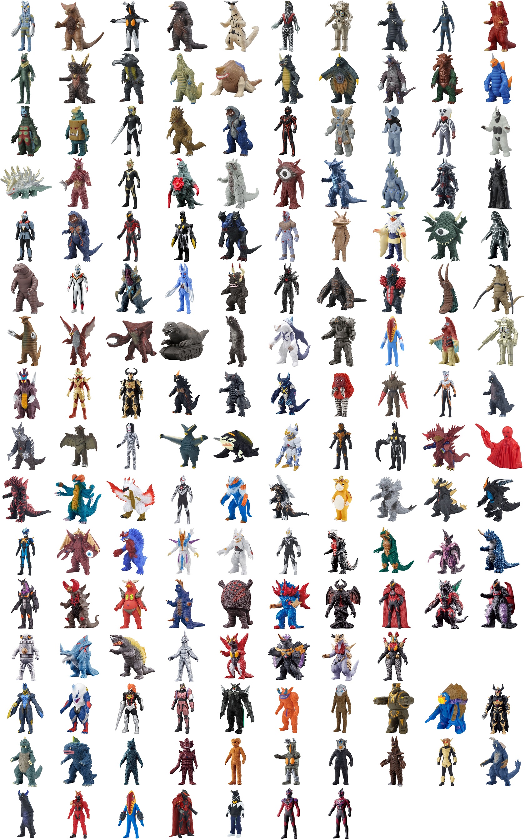 ウルトラマン怪獣シリーズウルトラ怪獣42体セット