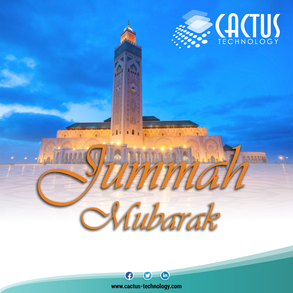 Cactus_Tech's tweet image. Jummah Mubarak et Bon Week-end à tous.