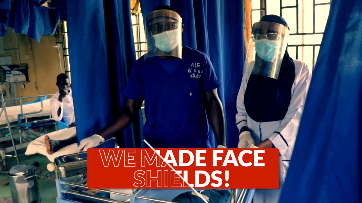 COVID19 means patients can't visit our physical rehabilitation centres in Nigeria. So we've