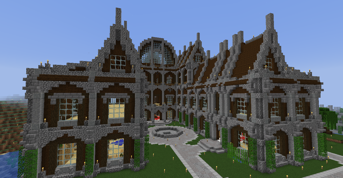 minecraft_onzeo's tweet photo. ⚠️⚠️Salut les amis ! Je suis en train de terminer mon manoir et j'ai pensé à vous pour le remplir à l'intérieur !
Je fini l'étage avec des chambres ! Donc si tu veux ta chambre donne moi une couleur je te la ferai volontiers avec ton nom a l'entrée !! #RTSTP https://t.co/LfJvTJO7Uu