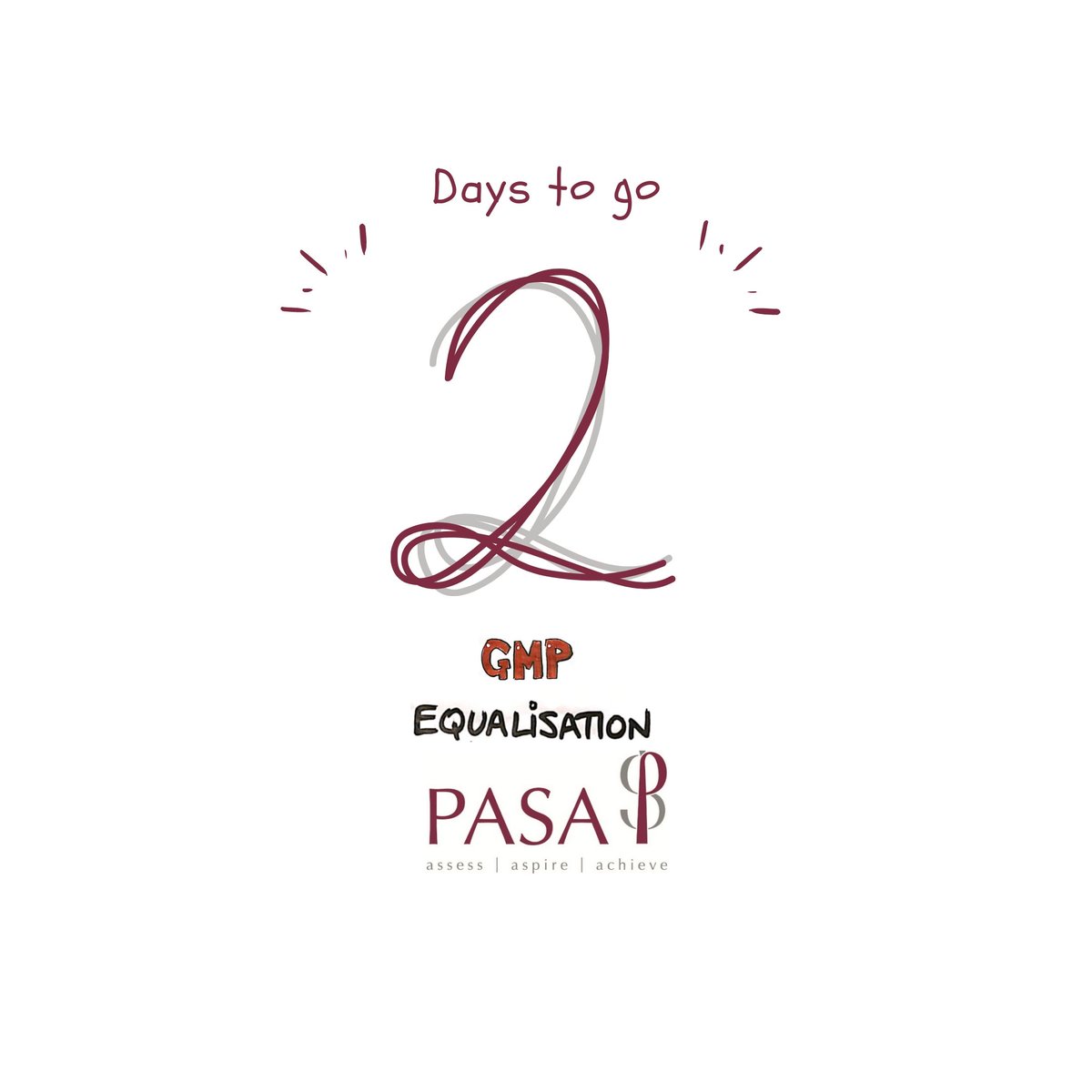 PASAtweets's tweet photo. Two days to go until we launch the GMP Data Guidance!

#GMPEqualisation #GMPEqualisationData #PASAGuidance https://t.co/uDP773VP80