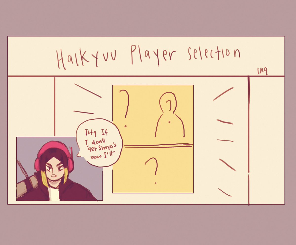 [kenhina] kenma was so excited that his husband is finally going to be in his favorite volleyball video game so after 10288338 times of opening packs (lol the amount of money he spends hh) he finally got him!! #Haikyuu #haikyuufanart 