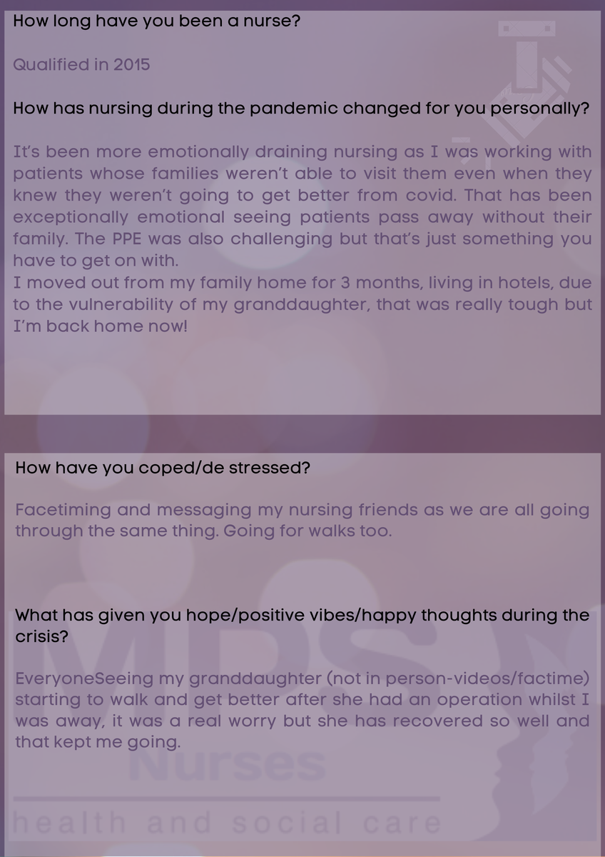 MPSHealthcare's tweet photo. Time to shine the light on another of our incredible nurses in our 'Spotlight Series'. 
Today the spotlight is on Wendy 💜
Enjoy reading her experiences &amp; how she has coped. 
We want to say a great big thank you for everything Wendy 💜
#SpotlightSeries #MPSNurses #Wendy #NRecW https://t.co/P6gIFdkYKu