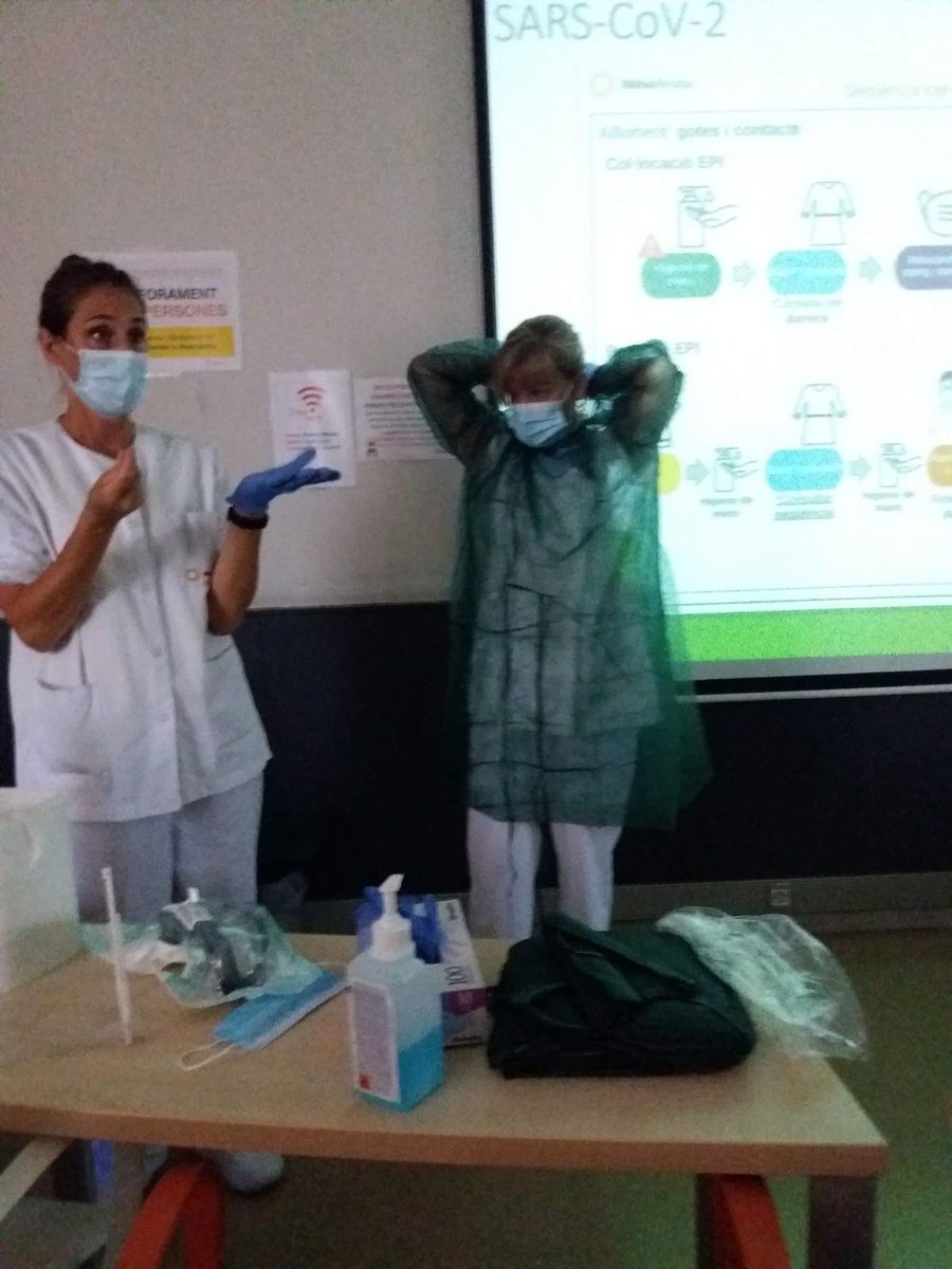 InfermeriaMT's tweet photo. 💡La formació continuada clau en seguir lluitant contra el #COVID__19. 📒📒😷
@Mutua_Terrassa @NursingNow2020 https://t.co/zggqcJJYcj