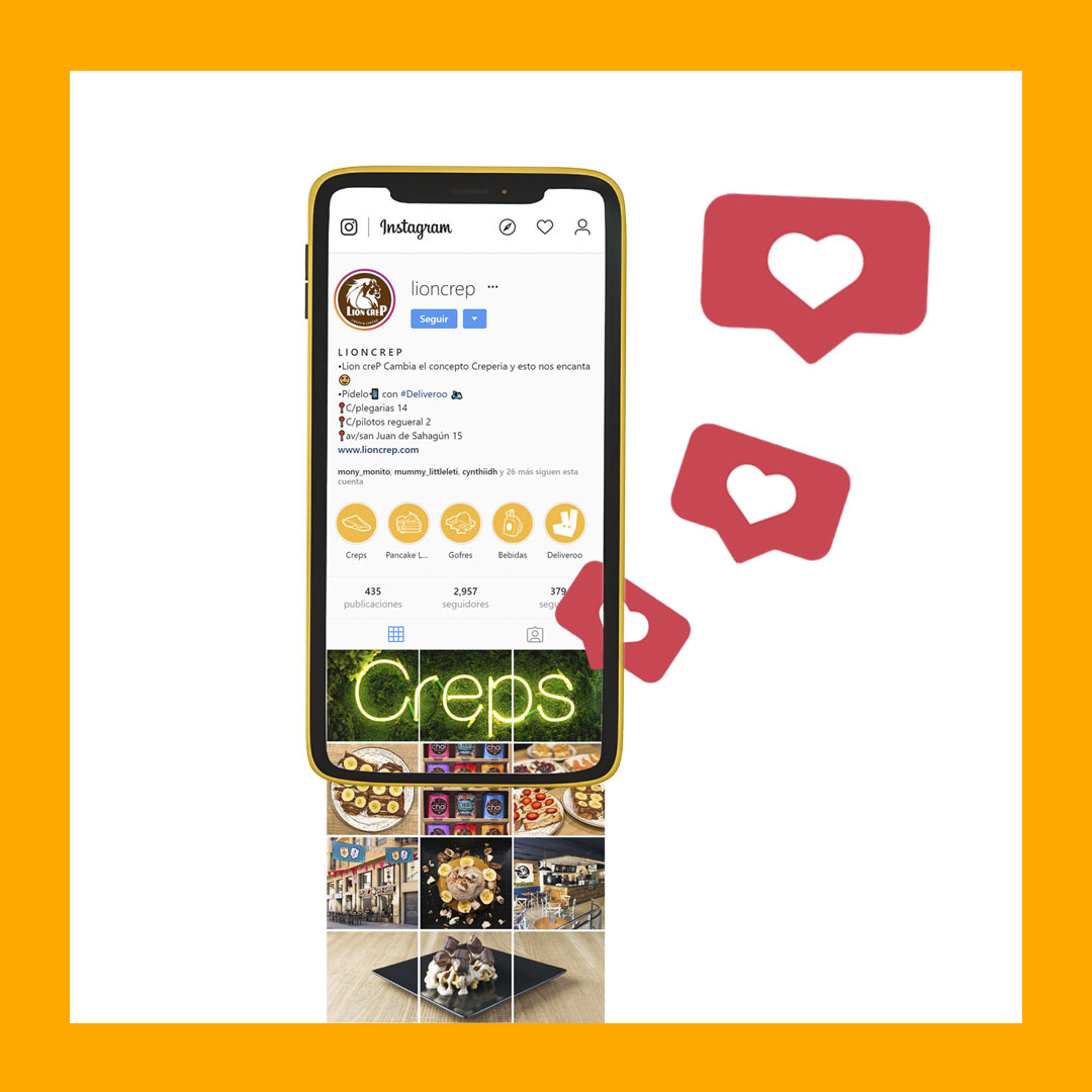 Dicen que una imagen vale más que mil palabras, y el feed de los perfiles de Lion Crep lo demuestra 😍🤤

Llámanos al 📱 679 799 789 o escríbenos a 📧 info@zeleon.es

#leonesp #zeleon #diseño #comunicacion #pasion #web #equipo #trabajo #ilusion #RRSS #socialmedia #lioncrep