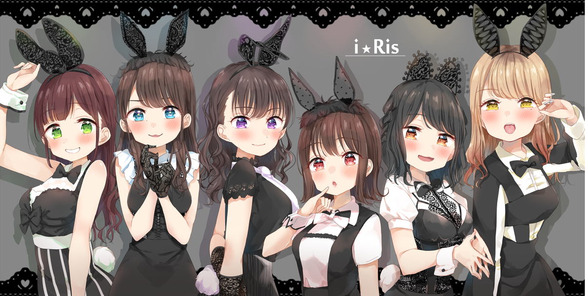 「遅くなってしまったけどお祝いさせて～～!!!i☆Risさん結成8周年おめでとうご」|タツヨシ🍫お仕事募集中のイラスト
